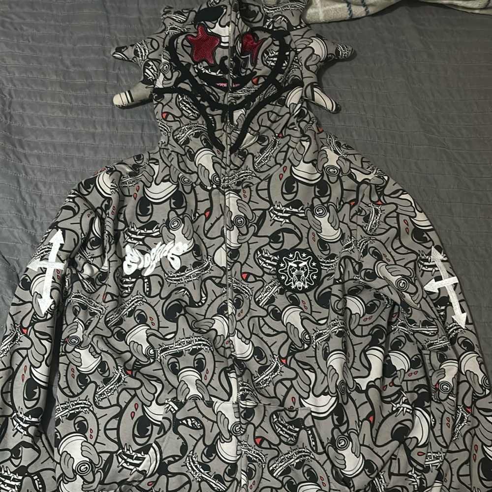 Glogang Full Zip-Up Hoodie